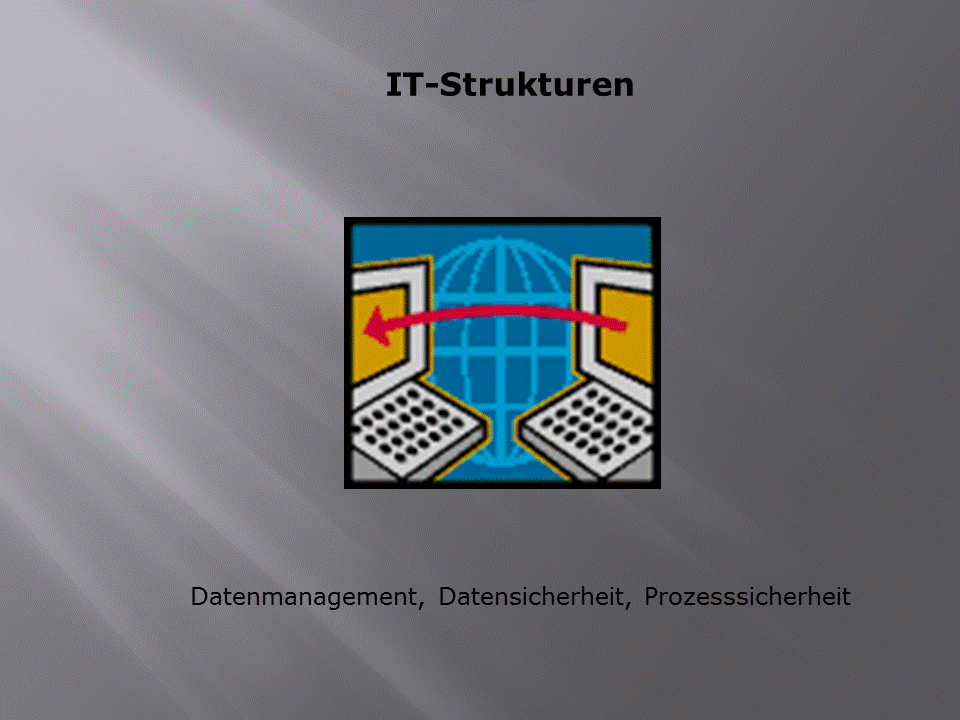 IT Strukturen, Datenmanagement, Datensicherheit, Prozesssicherheit