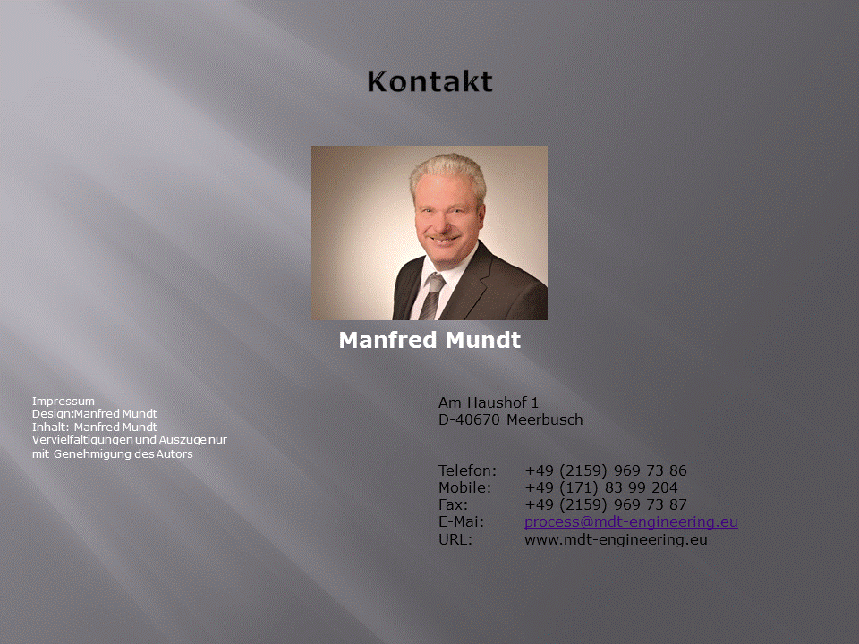 Kontakt, Manfred Mundt